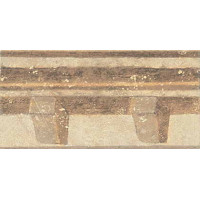 Керамическая плитка Tagina Ceramiche Afresco 6DDA0EU_CorniceEuritmo 17.25x35