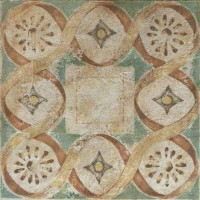 Керамическая плитка Tagina Ceramiche Afresco 6DDD8IS_InsertoSpirali 35x35