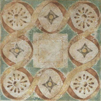 Керамическая плитка Tagina Ceramiche Afresco 6DDD8IS_InsertoSpirali 35x35