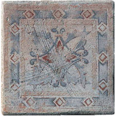 Tagina Ceramiche Antica Umbria 99D1917/P_Decorato 17,25*17,25