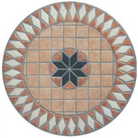 Керамическая плитка Tagina Ceramiche Mosaici su Antica Umbria 99D16LI/P_Listello	4x12
