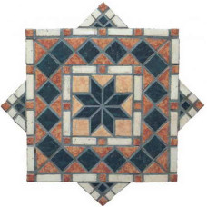 Керамическая плитка Tagina Ceramiche Mosaici su Antica Umbria 99D54CO/P_ComposizioneStellaSuFondoMonaldeschi	178x178