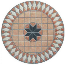 Керамическая плитка Tagina Ceramiche Mosaici su Antica Umbria ТА-ИМ 99D16CO/P_ComposizioneCerchio	20x200