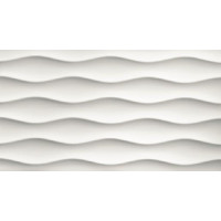 Керамическая плитка Tubadzin Colour Сolour White 3 настенная 59.3х32.7