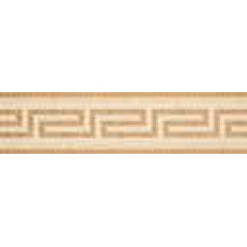 Керамическая плитка Versace Vanitas Fascia greca beige-gold 37262 7.6x39.4