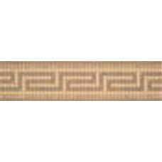 Керамическая плитка Versace Vanitas Fascia Greca Oro-Noce-Gold 37263 7.6x39.4