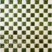 Керамическая плитка Vidrepur CHESS Мозаика Chess № 904/762 (на сетке)