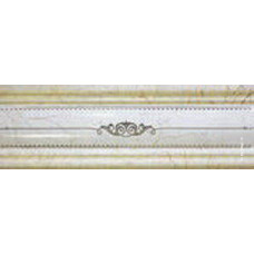 Керамическая плитка Villa Ceramica Бордюр Ecclettica Cenefa Crema 10x30