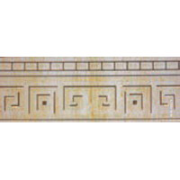 Керамическая плитка Villa Ceramica Бордюр Demeter Cenefa Travertino 11x30