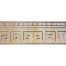Керамическая плитка Villa Ceramica Бордюр Demeter Cenefa Travertino 11x30