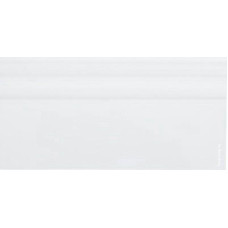 Керамическая плитка Villa Ceramica Бордюр Alzata Glossy White bp 15x30