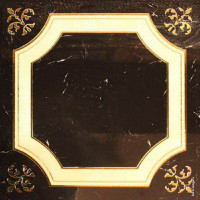 Керамическая плитка Villa Ceramica напольная Ornamento marrone pol 60x60