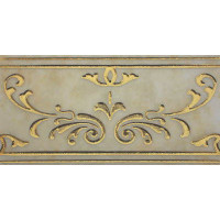 Керамическая плитка Villa Ceramica Напольный Бордюр Listello Royale 15x30 см